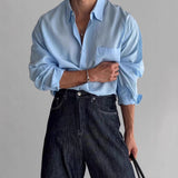 Pocket design workwear shirt coat