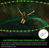 Trampoline Toy Outdoor Play At Night