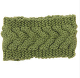 Women's Twist Needle Knitting Female Warm Crochet Wool Headband