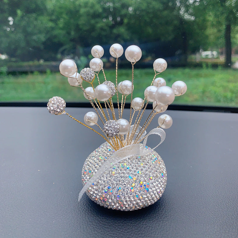 Innovative Car Decoration Vehicle Center Console Diamond Star Decoration Ornaments