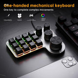 3-die 12-key 4-knob Custom Mechanical Keypad