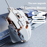 Prewalker G5 E-sports Games Wired Mechanical Mouse
