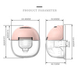 Electric Breast  Wearable Integrated Bilateral Automatic Breast Suction