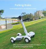 Чор Чарх голф барқ ​​боли Light Longboard Lawn Курс Scooter