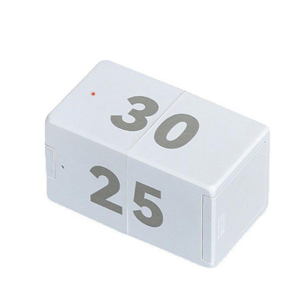 Cube Gravity Flip Sensor Kitchen Digital Timer With 10 Different Time Settings Clock For Game Workout Office Classroom Training