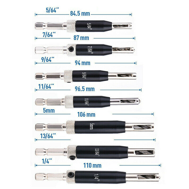 Woodworking Hole Opener Hinge Drill Door And Window Hinge Drill Positioning Hole Opener Hexagon Handle Hole Locator