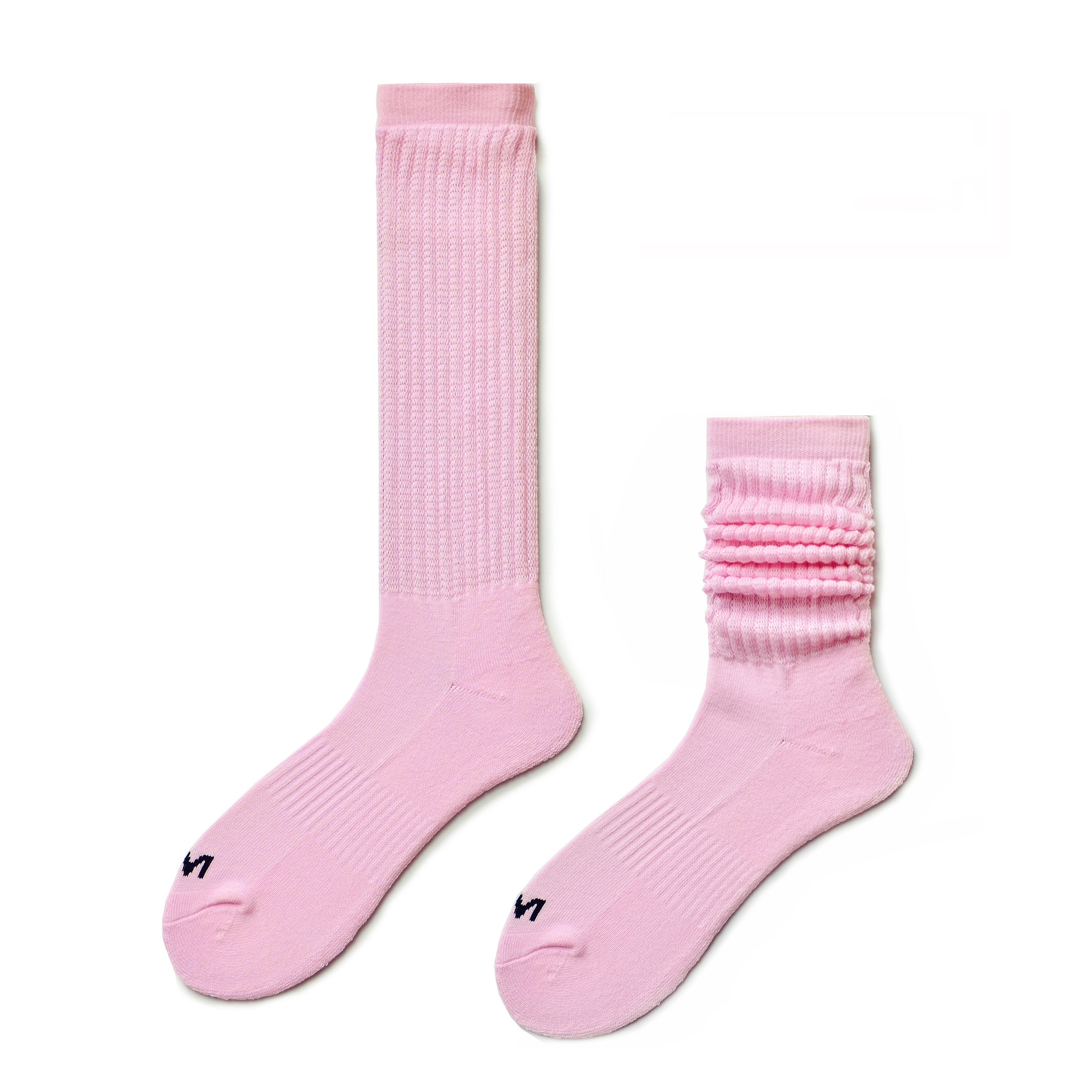 D. M solid color sports men's stockings