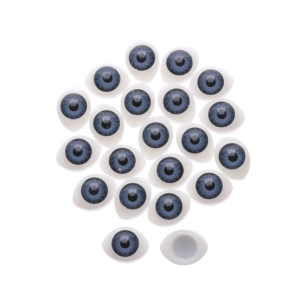 Boat-shaped Resin Eyeballs Toy Dolls DIY Accessories