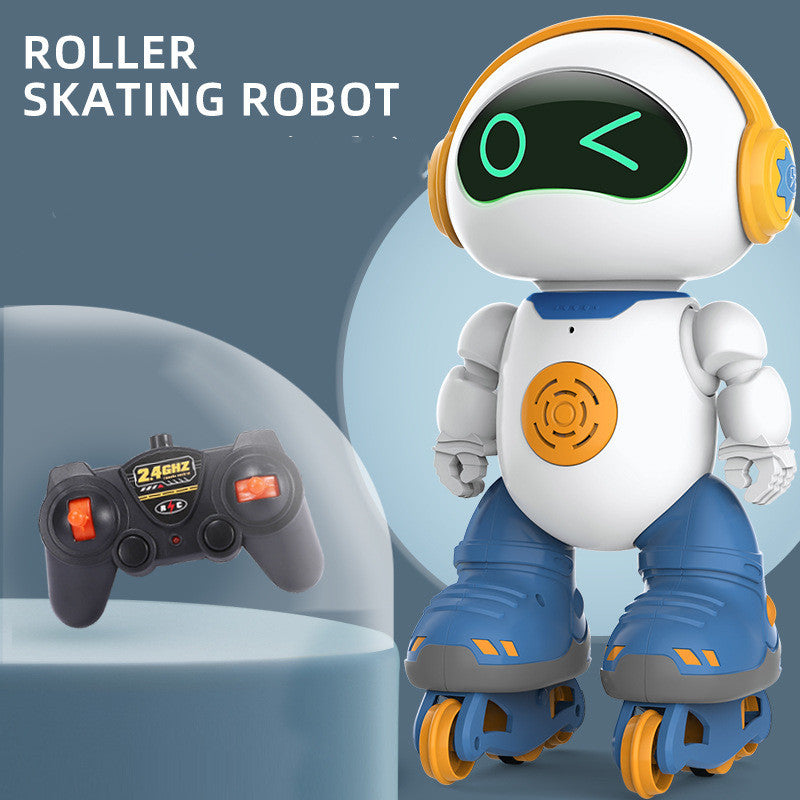 Remote Control Robot Pulley Remote Control Music Light Children's Toy