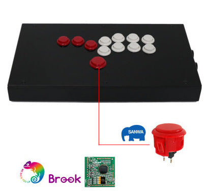 Full Button Game Console Handle