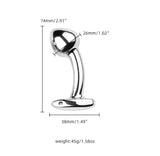 Leisure Toys With Aluminum Alloy Curved Plugs