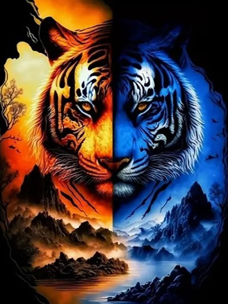 Animal Diamond Painting Handmade Манзараи Ранг