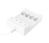 Battery Charger Adapter 1.2V Universal Smart 4Slot Rechargeable Battery Charger Adapter USB Plug