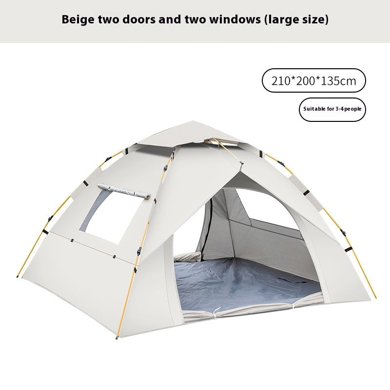 Automatic Outdoor Supplies Sun Protection Rain Proof Camping Equipment Portable Building-free