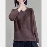 Temperament Wild Slimming Youthful-looking Sweater Coat For Women