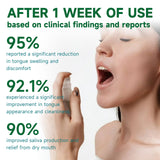 Curing Tongue Coating Whitening Relieving Tongue Cracking Swelling Oral Care Spray