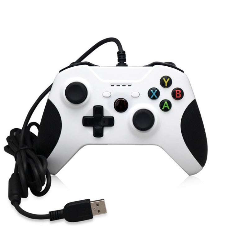 Controle Controller USB Wired for Microsoft One Controller Gamepad Барои як компютери Slim Windows Mando Барои як Ҷойстик