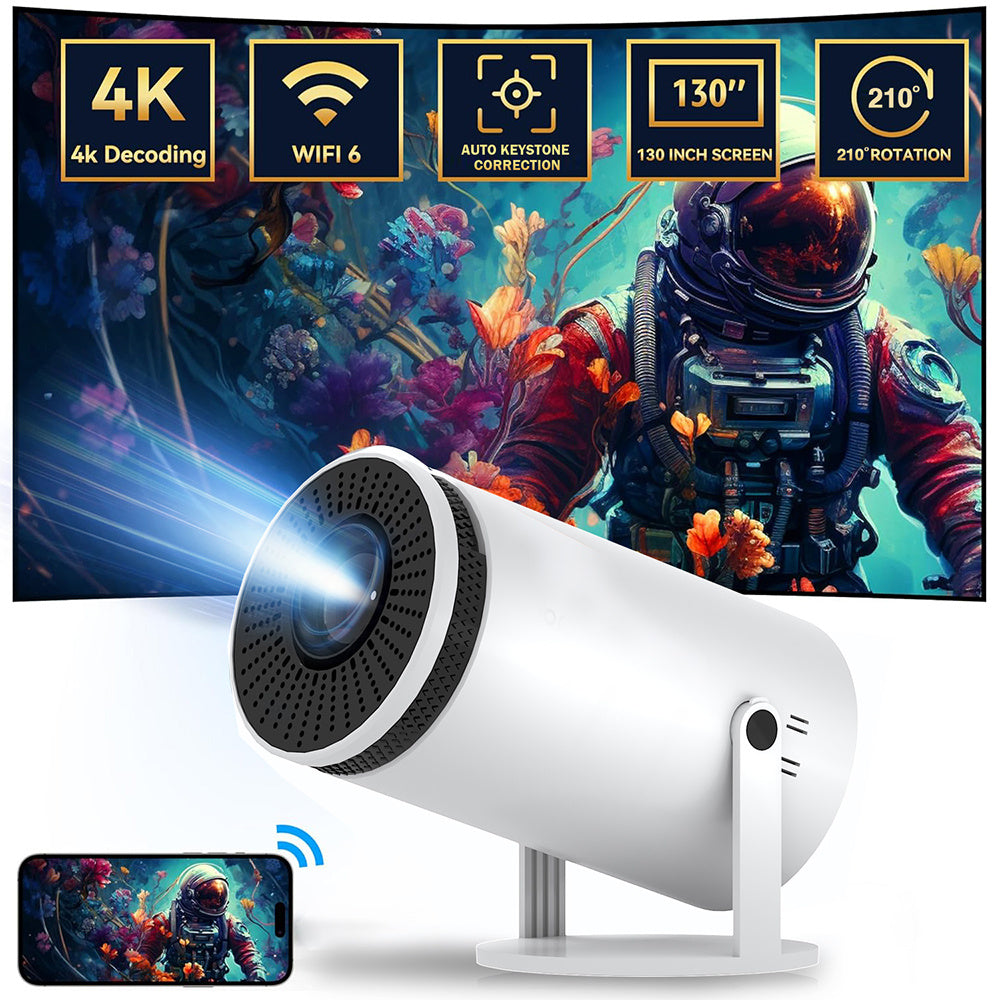 Home HD проектор Bluetooth сайёр Мини 4K Мини Phone Y5S Проектор театри хонагӣ