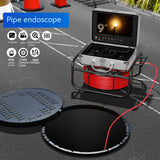 Stainless Steel Probe Underwater Pipe Endoscope Plug Detector
