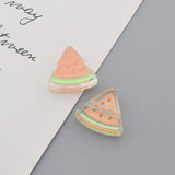 Summer Decoration Watermelon Slice Beading Material
