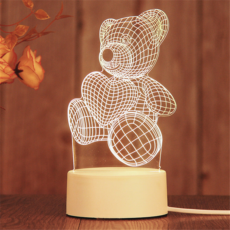 Creative 3d night light