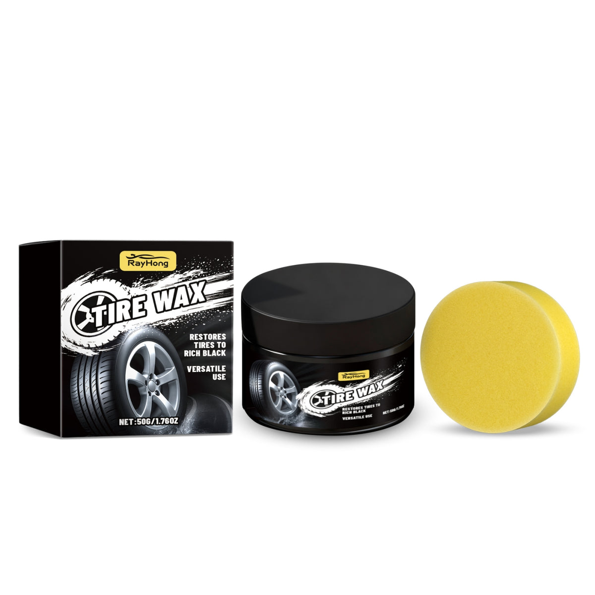Automobile Tire Gloss Care Set
