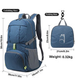 Light Portable Folding Backpack Travel Backpack