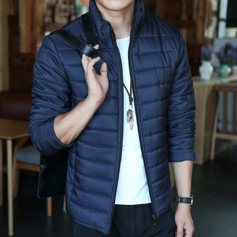 Short Jacket With Stand Collar Keep Warm And Slim Winter Clothes In Winter