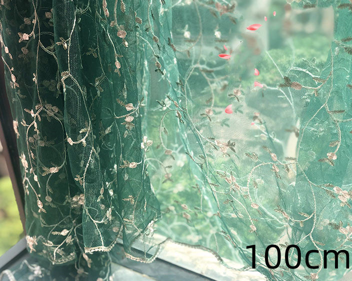Embroidery Lace Fabric Lace Mesh Gauze Flower