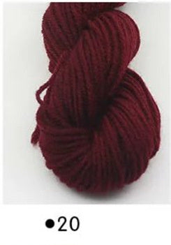 Acrylic Yarn Ball Medium Thick Thread Handmade Diy Knitting Crochet Hook Cotton Slippers