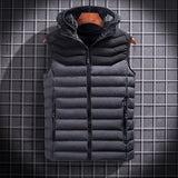 Men's vest autumn and winter korean fashion down cotton plus fertilizer