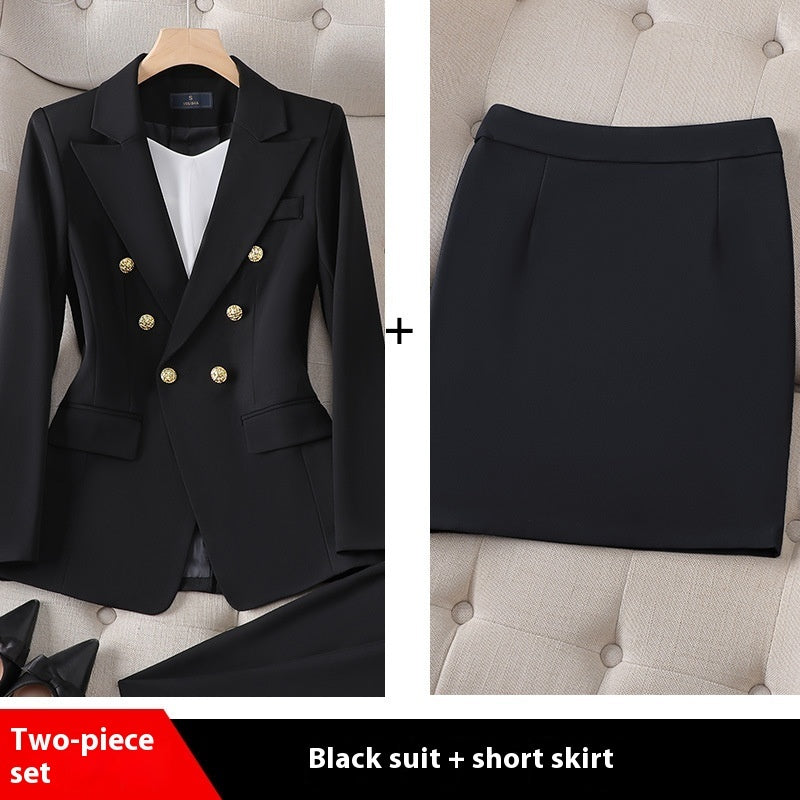 Women's Fashion High-end Temperament Formal Suit