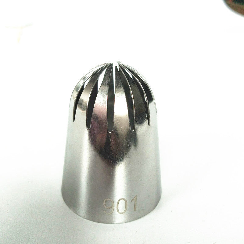 Stainless steel seamless decorating mouth