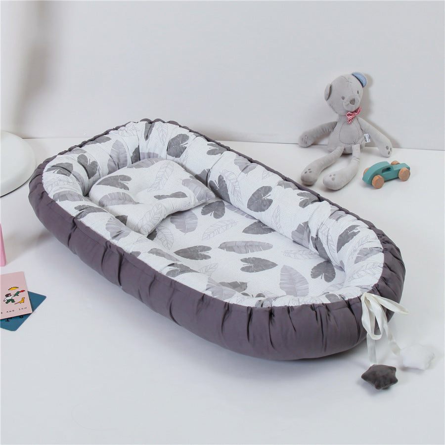 Change Pilch Baby Pillow Travel Crib Folding Removable Washable