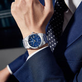 Butterfly Clasp Men's Quartz Swiss Watch