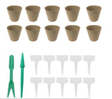 Degradable Nursery Cup Made Of Paper Pulp Flower Pot