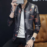 Outerwear Youth fashion jacket with a hood and a stand-up collar