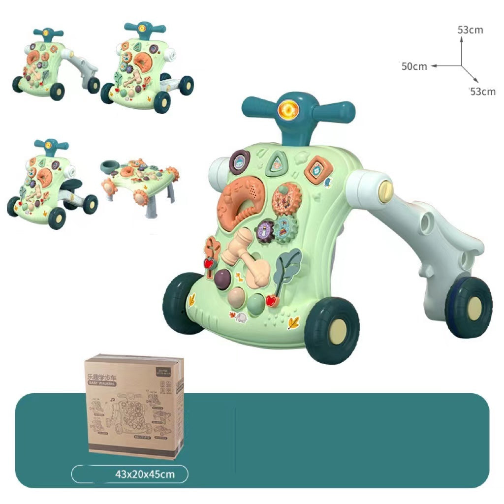 Baby Stroller Toy Multi-function Sliding Roller Coaster