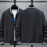 Stand-up collar jacket spring and autumn new loose versatile casual
