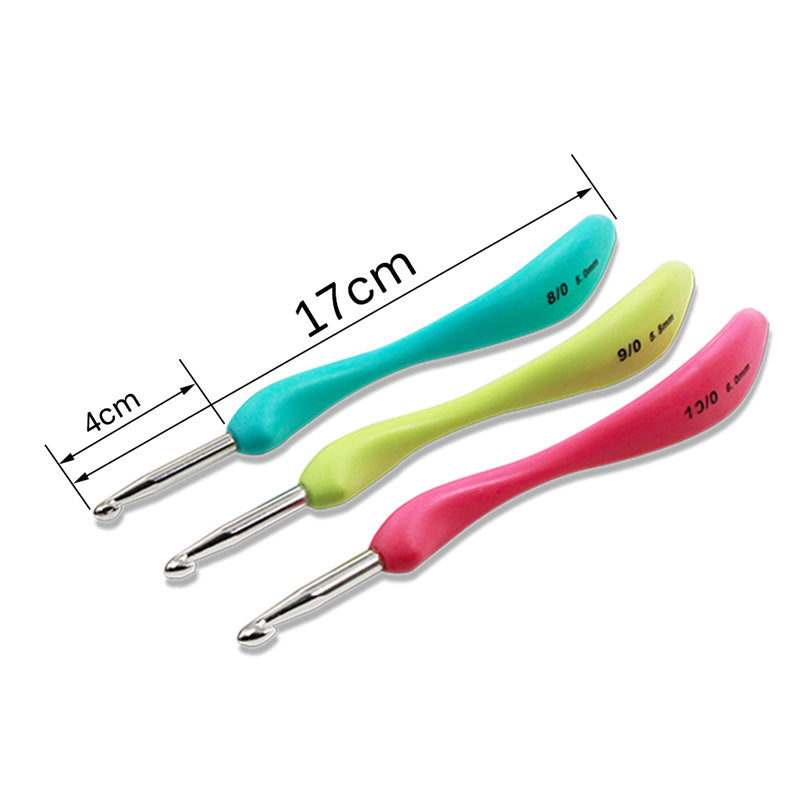 Crochet Set Knitting Tools Sweater Needle Soft Handle
