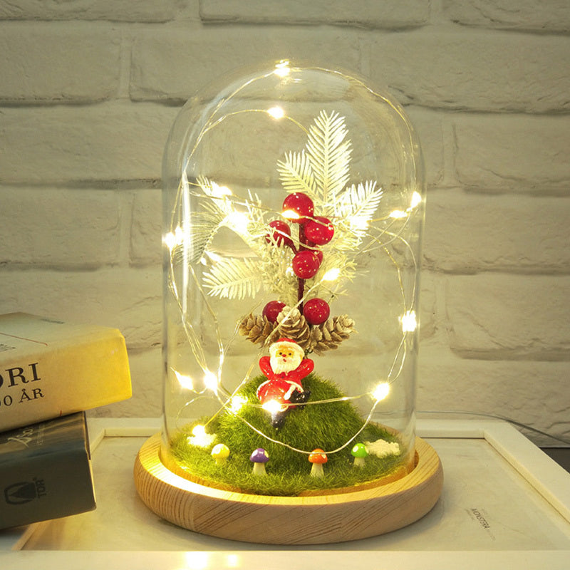 Christmas Tree Glass Cover LED Lamp Beads