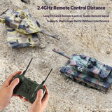 Remote Control Tank Firing Water Pellets Vs Armored Vehicle Model Toy