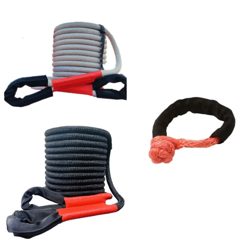 Automotive Trailer Rope Off-road Vehicle Special Bold Elastic Car Pulling Rope