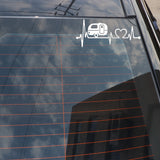 Car Reflective ECG RV Stickers