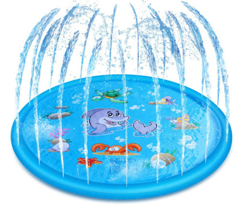 Кӯдакони пойдору обпошӣ ҳавзи Мат Splash пошидани Play Pad Mat