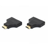 Two HDMI Female Adapter Plugs HD