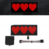 Led Luminous Stickers Wanted Five-star El Cold Light Film Car Stickers Car Window Windshield Lighting Decoration