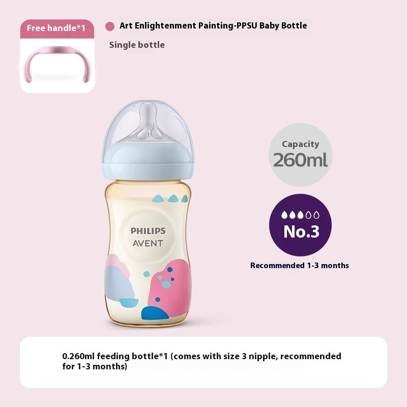 Large Diameter Feeding Bottle Baby Anti-flatulence