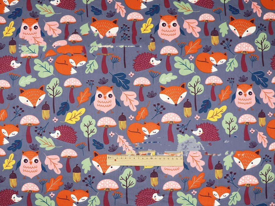 All-cotton Environmental Protection Printing And Dyeing Twill Fabric
