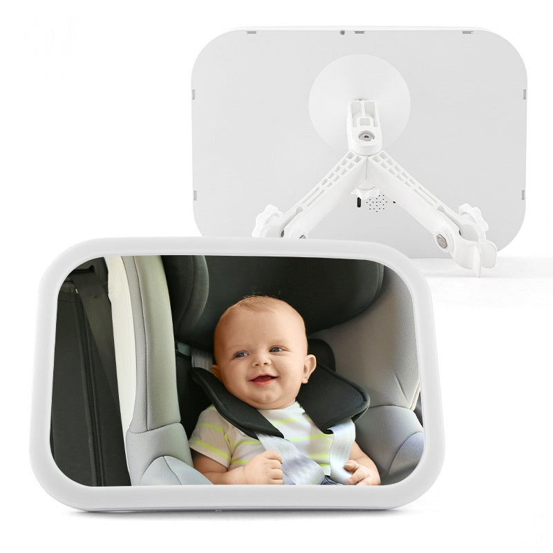 Voice Wake-up Car Rearview Mirror CAR Child Safety Sight Glass